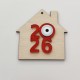Σπιτάκι Ξύλινο Plexiglass 9cm 2026 #4 Σπιτάκι Ξύλινο Plexiglass 9cm 2026 #4