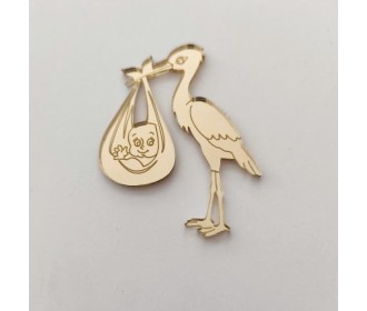 Plexiglass πελαργός Plexiglass πελαργός