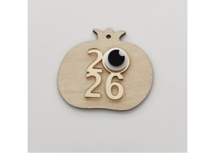 Plexiglass ρόδι 9cm 2026 #18