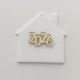 Σπιτάκι διακοσμητικό 9cm Plexiglass 2026 # 6 