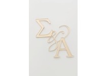 Διακοσμητικο Plexiglass με μονογράμματα