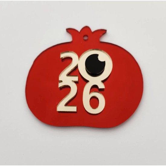 Plexiglass ρόδι 9cm 2026 #18