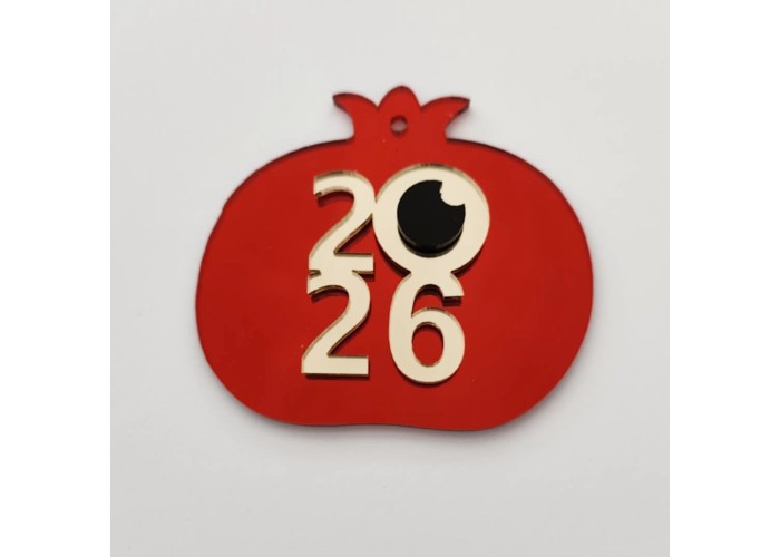 Plexiglass ρόδι 9cm 2026 #18 Plexiglass ρόδι 9cm 2026 #18