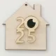 Σπιτάκι Ξύλινο Plexiglass 9cm 2026 #5 Σπιτάκι Ξύλινο Plexiglass 9cm 2026 #5