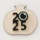 Ρόδι ξύλινο και Plexiglass 9cm 2026 #17