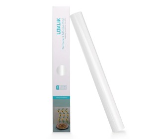 LOKLiK Permanent Adhesive Vinyl Glossy White 30.5x180cm  LOKLiK Permanent Adhesive Vinyl Glossy White 30.5x180cm