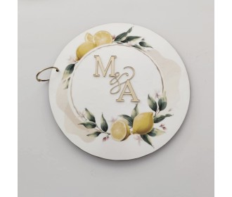 Βιβλίο Ευχών ξύλινο με έγχρωμη εκτύπωση και plexiglass μονογράμματα 27cm με 15φύλλα ( 30 Σελίδες)  Βιβλίο Ευχών ξύλινο με έγχρωμη εκτύπωση και plexiglass μονογράμματα 27cm με 15φύλλα ( 30 Σελίδες)