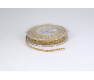 ΚΟΡΔΟΝΙ ΡΕΓΙΟΝ ΜΕΤΑΛΛΙΚΟ ΠΛΕΞΟΥΔΑ 4MMX10MET GOLD ΚΟΡΔΟΝΙ ΡΕΓΙΟΝ ΜΕΤΑΛΛΙΚΟ ΠΛΕΞΟΥΔΑ 4MMX10MET GOLD