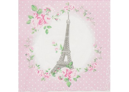 Χαρτοπετσέτα decoupage 33x33cm Άιφελ Χαρτοπετσέτα decoupage 33x33cm Άιφελ