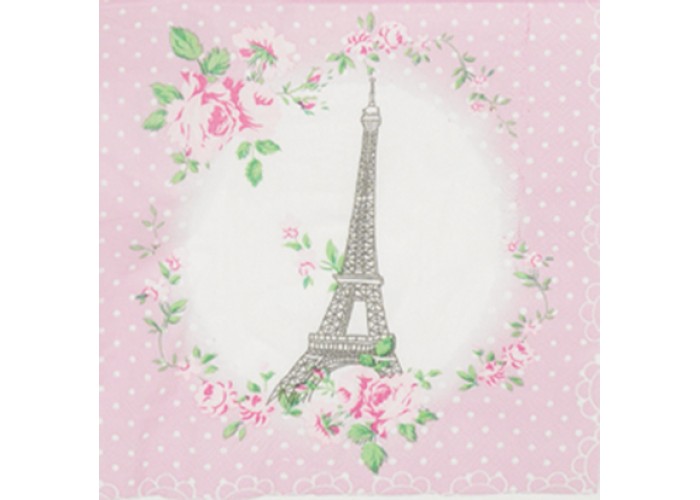 Χαρτοπετσέτα decoupage 33x33cm Άιφελ Χαρτοπετσέτα decoupage 33x33cm Άιφελ