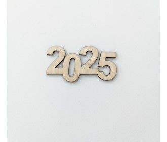 2026 Ξύλινο 12cm x 8.5cm Κρεμαστό 2026 Ξύλινο 12cm x 8.5cm Κρεμαστό