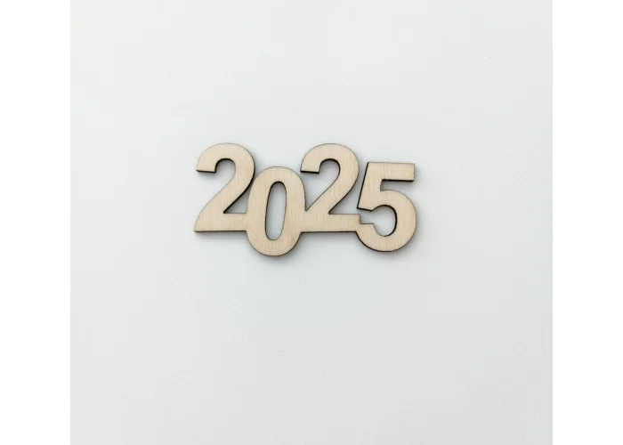 2026 Ξύλινο 12cm x 8.5cm Κρεμαστό