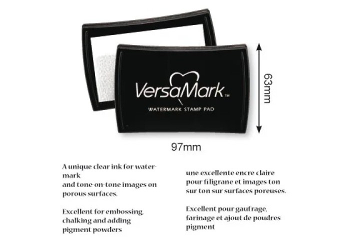 VersaMark Διάφανο μελάνι VersaMark Διάφανο μελάνι