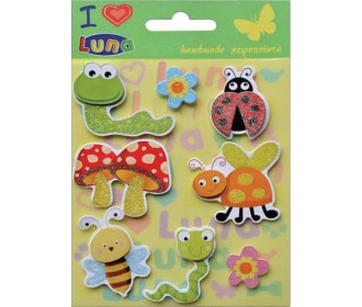 ΖΟΥΖΟΥΝΙΑ GLITTER 8 ΤΕΜ ΧΕΙΡΟΠΟΙΗΤΑ LUNA ΖΟΥΖΟΥΝΙΑ GLITTER 8 ΤΕΜ ΧΕΙΡΟΠΟΙΗΤΑ LUNA