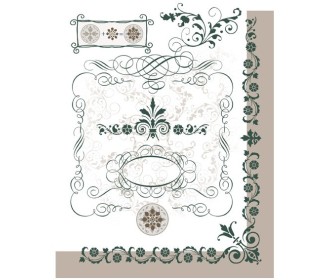 Σφραγίδα ακρυλική vintage flourish  Σφραγίδα ακρυλική vintage flourish