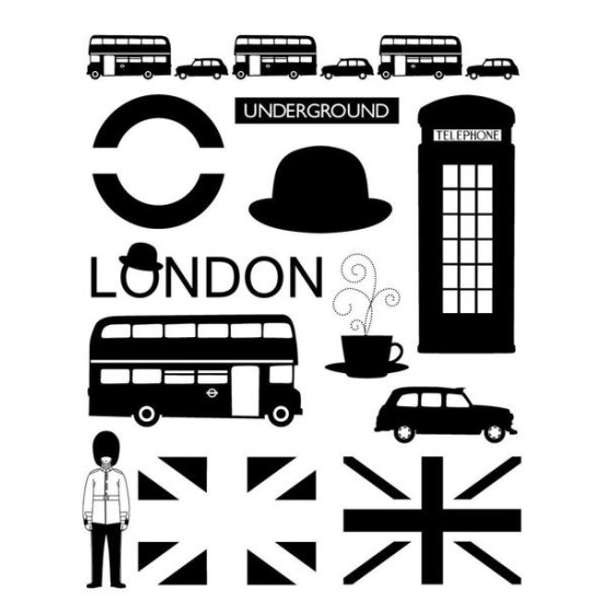 Σφραγίδα ακρυλική London Modern 