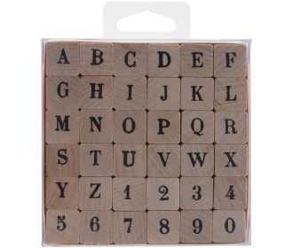 Σφραγίδες ,σετ ABC #1 numbers 1,5cm x1,5cm x 3cm 36τεμ Σφραγίδες ,σετ ABC #1 numbers 1,5cm x1,5cm x 3cm 36τεμ