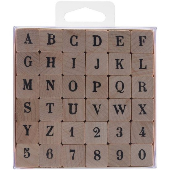 Σφραγίδες ,σετ ABC #1 numbers 1,5cm x1,5cm x 3cm 36τεμ Σφραγίδες ,σετ ABC #1 numbers 1,5cm x1,5cm x 3cm 36τεμ