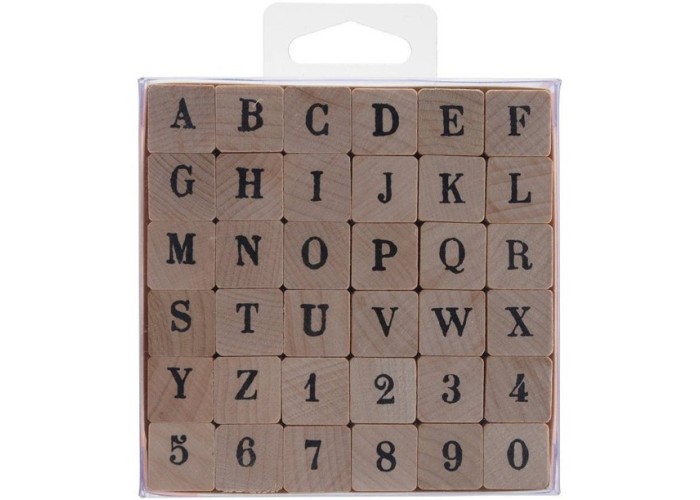 Σφραγίδες ,σετ ABC #1 numbers 1,5cm x1,5cm x 3cm 36τεμ Σφραγίδες ,σετ ABC #1 numbers 1,5cm x1,5cm x 3cm 36τεμ