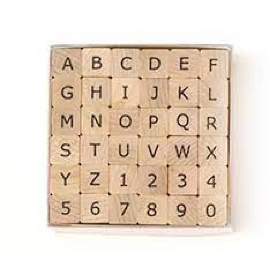Σφραγίδες ,σετ ABC #2 numbers 1,5cm x1,5cm x 3cm 36τεμ Σφραγίδες ,σετ ABC #2 numbers 1,5cm x1,5cm x 3cm 36τεμ