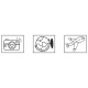 Σφραγίδες ,σετ travel 2cm x 2.5cm 3τεμ Σφραγίδες ,σετ travel 2cm x 2.5cm 3τεμ