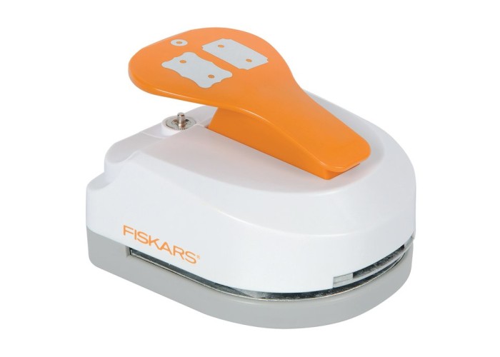 Fiskars • Tag maker 3 in 1 ticket and curly + 20eyelets silver Fiskars • Tag maker 3 in 1 ticket and curly + 20eyelets silver