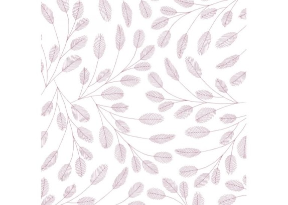 Ημιδιάφανο χαρτί (tracing paper) με μεταλλικές λεπτομέρειες μπορντώ (φύλλα) #1 Ημιδιάφανο χαρτί (tracing paper) με μεταλλικές λεπτομέρειες μπορντώ (φύλλα) #1