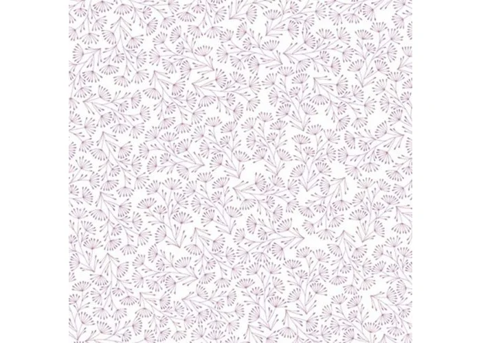 Ημιδιάφανο χαρτί (tracing paper) με μεταλλικές λεπτομέρειες μπορντώ (φύλλα) #2