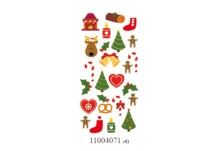 ΑΥΤΟΚΟΛΛΗΤΟ PUFFIES CHRISTMAS TREES