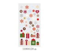 ΑΥΤΟΚΟΛΛΗΤΟ PUFFIES CHRISTMAS FLAKES ΑΥΤΟΚΟΛΛΗΤΟ PUFFIES CHRISTMAS FLAKES