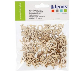 Ξύλινη ΑΒ αγγλικα 1,3cm 162τεμ Ξύλινη ΑΒ αγγλικα 1,3cm 162τεμ