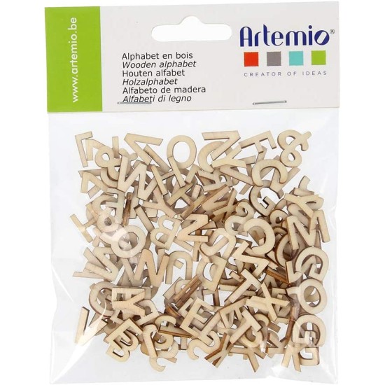 Ξύλινη ΑΒ αγγλικα 1,3cm 162τεμ Ξύλινη ΑΒ αγγλικα 1,3cm 162τεμ