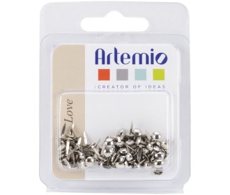 Διπλόκαρφα ασημί 100τεμ  Διπλόκαρφα ασημί 100τεμ