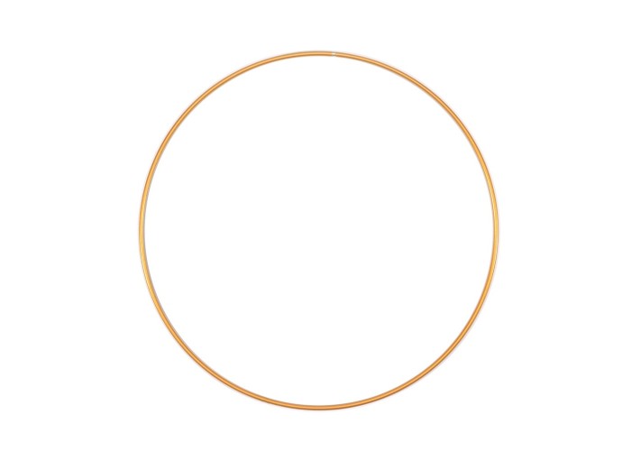 Μεταλλικό Στεφάνι Χρυσό 25cm 3mm Μεταλλικό Στεφάνι Χρυσό 25cm 3mm