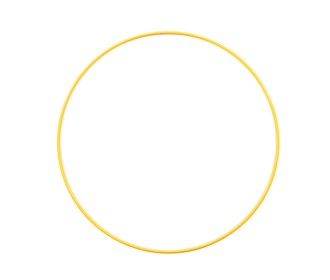 Μεταλλικό Στεφάνι Κίτρινο 25cm 3mm Μεταλλικό Στεφάνι Κίτρινο 25cm 3mm