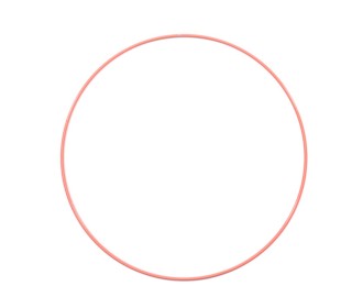 Μεταλλικό στεφάνι κοραλί 25cm 3mm Μεταλλικό στεφάνι κοραλί 25cm 3mm