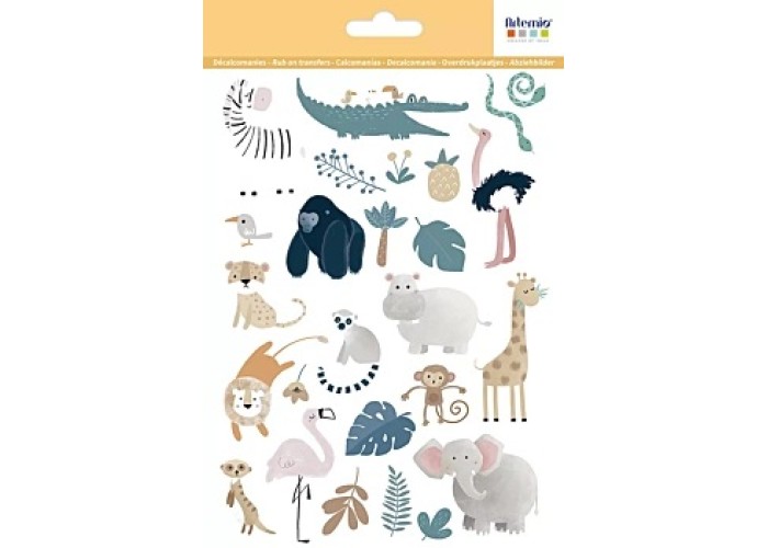 Artemio Rub on Stickers A5 Pretty Safari