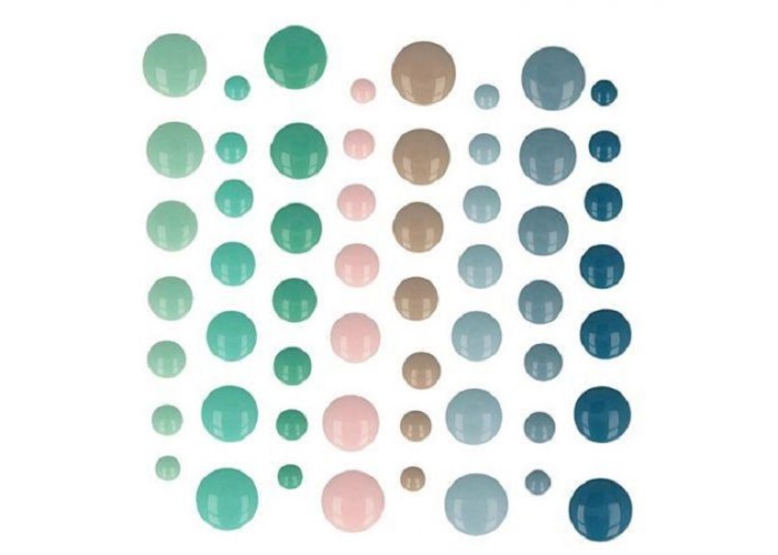 Points Αυτοκόλλητες Pastel My Little Xmas 64τεμ Points Αυτοκόλλητες Pastel My Little Xmas 64τεμ