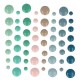 Points Αυτοκόλλητες Pastel My Little Xmas 64τεμ Points Αυτοκόλλητες Pastel My Little Xmas 64τεμ