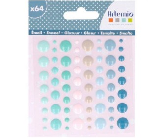 Points Αυτοκόλλητες Pastel My Little Xmas 64τεμ