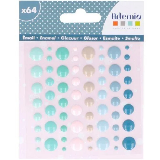 Points Αυτοκόλλητες Pastel My Little Xmas 64τεμ