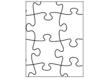 Μήτρα Empossing Puzzle Μήτρα Empossing Puzzle