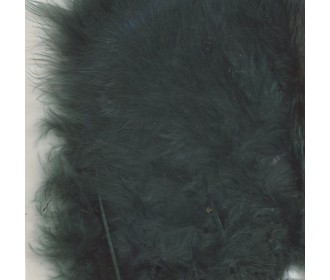 Φτερά Μαραμπού  8,5-12,5cm 15τεμ σκούρο πράσινο