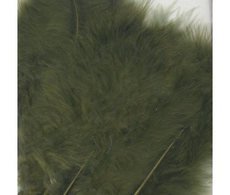 Φτερά Μαραμπού  8,5-12,5cm 15τεμ olive Φτερά Μαραμπού  8,5-12,5cm 15τεμ olive