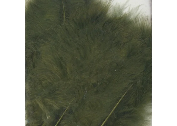 Φτερά Μαραμπού  8,5-12,5cm 15τεμ olive