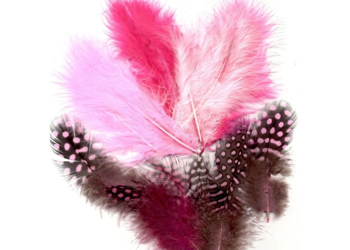 Πούπουλα mix Girl 5-13cm 18τεμ Πούπουλα mix Girl 5-13cm 18τεμ