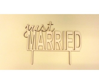 Cake Topper #2 18 εκ. μήκος