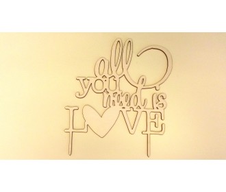 Cake Topper #5 18 εκ. μήκος