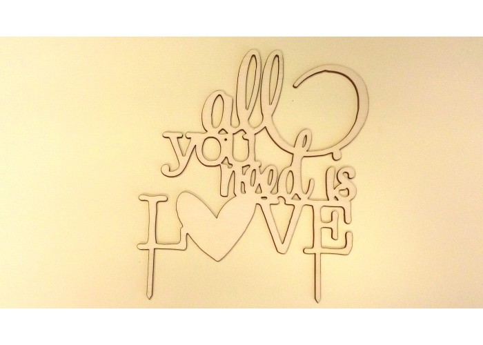 Cake Topper #5 18 εκ. μήκος Cake Topper #5 18 εκ. μήκος