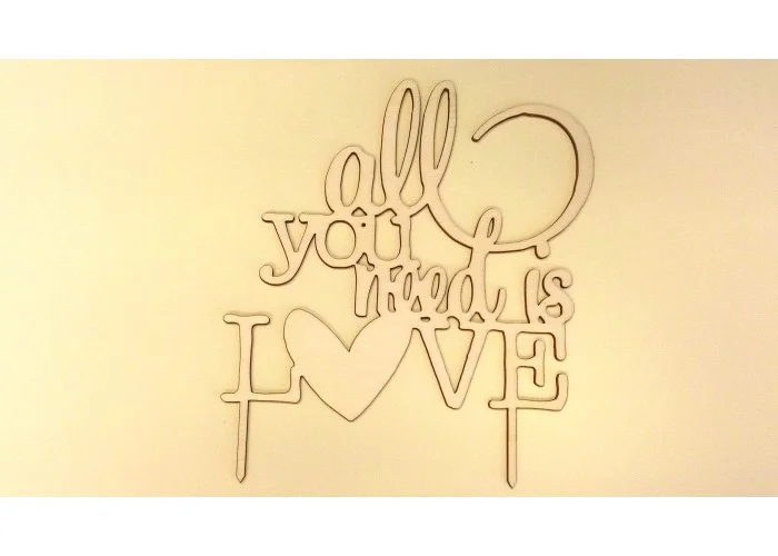 Cake Topper #5 18 εκ. μήκος